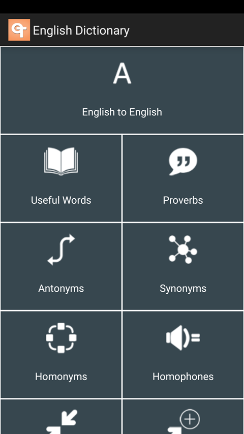 English Dictionary App for Android English Dictionary App for Android