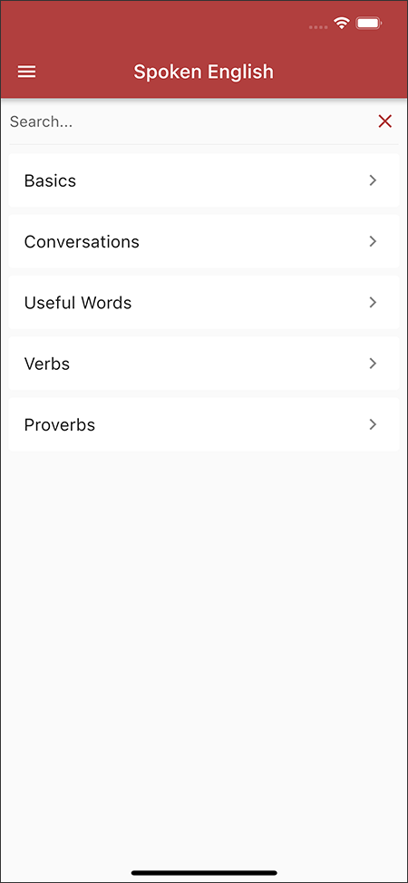 Spoken English Malayalam App for iOS
